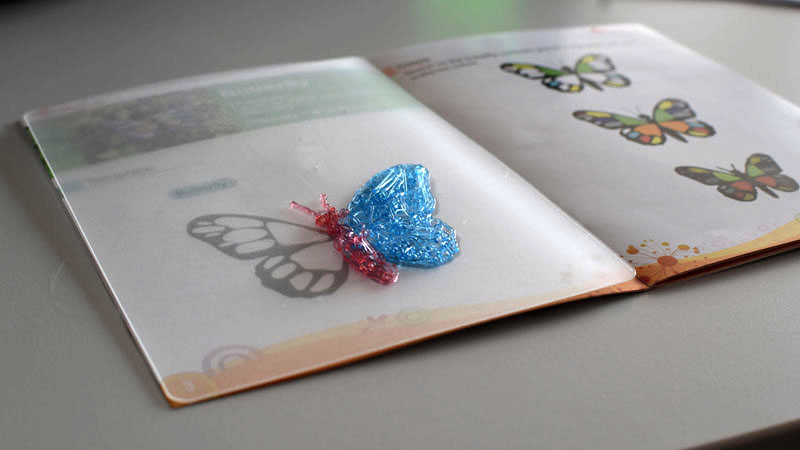 20180718 Schmetterling mit 3D Stift gemalt Web