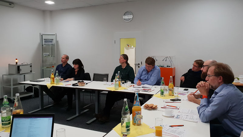20181119 Workshopteilnehmer des Sensorik 40 Workshops