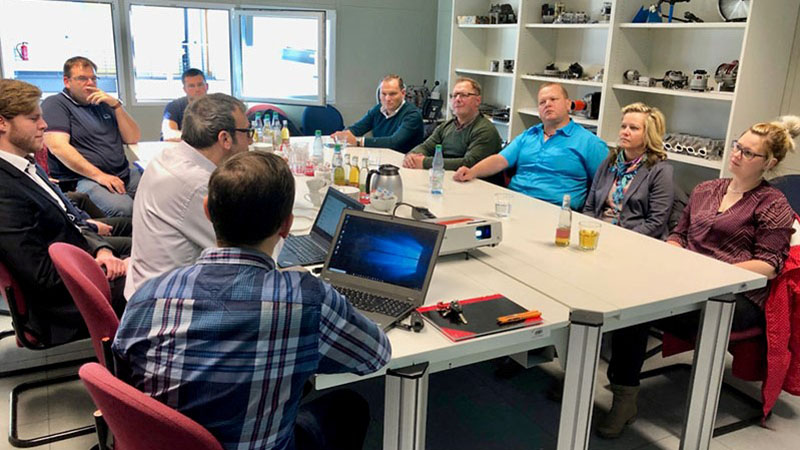 20181126 Vorstellung des Mittelstand 40 Kompetenzzentrums Ilmenau und der Modellfabrik Vernetzung