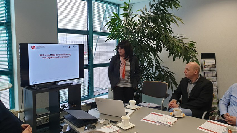 20190417 Praesentationen zum Thema RFID in der Produktion
