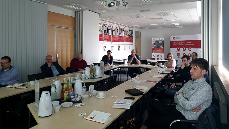 20190424 Der Industrie 40 Stammtisch zum Thema Testautomation und Digitaler Zwilling