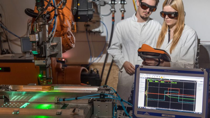 Arbeiten mit dem Laser