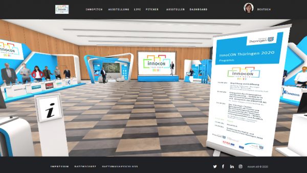 Virtuelle Messe auf der InnoCon