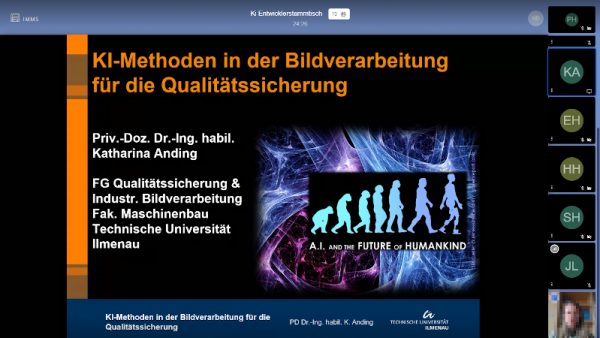 Screenshot KI-Entwicklerstammtisch