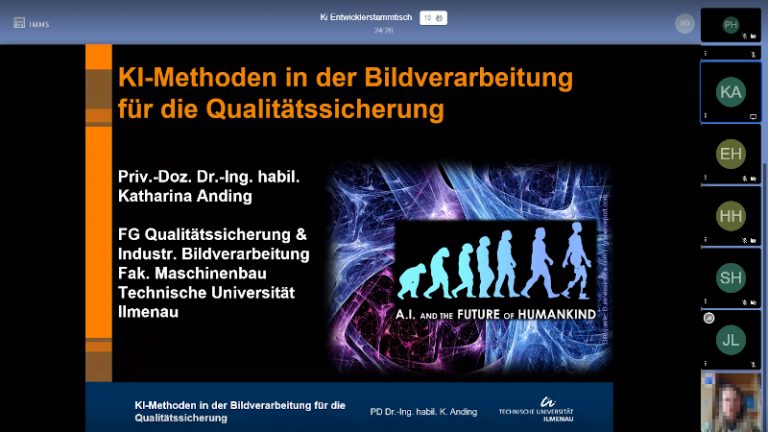 Screenshot KI-Entwicklerstammtisch