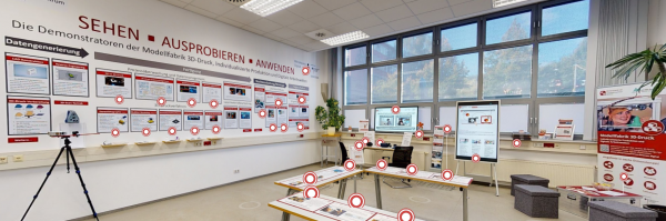 Modellfabrik 3D-Druck virtueller Showroom
