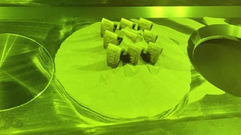 Blick in die Maschine