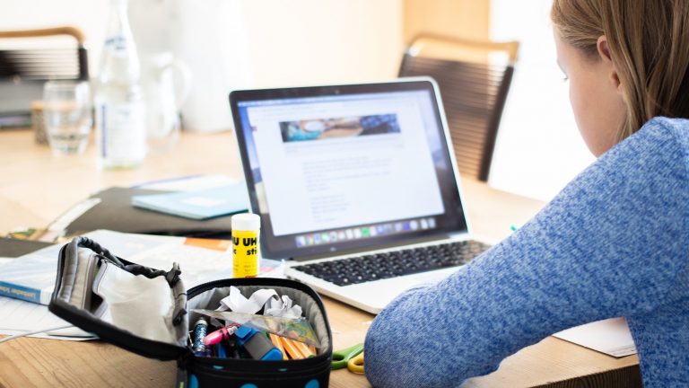 Veranstaltung für Schüler auf virtueller Studienreise