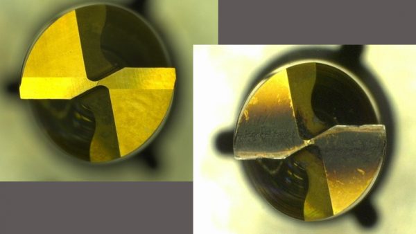 Verschleiß am Werkzeug