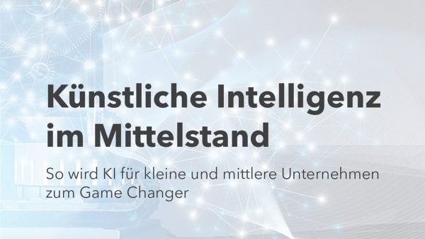 Künstliche Intelligenz im Mittelstand – Gamechanger – Banner