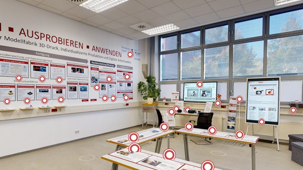 Virtueller Showroom der Modellfabrik
