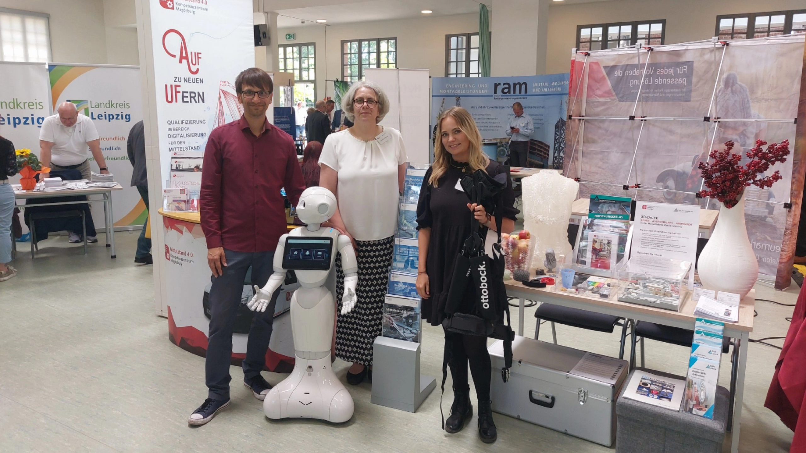 Modellfabrik Virtualisierung beim BVWM Wirtschaftstag in Zeitz