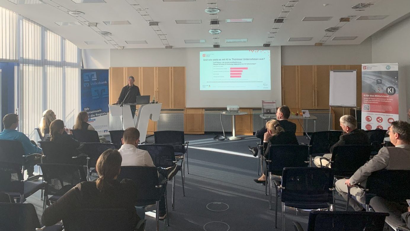 Vortrag bei VR-Bank in Gera