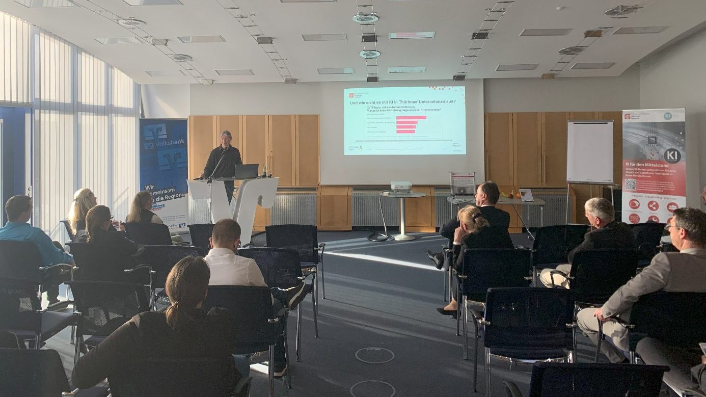 Vortrag bei VR-Bank in Gera