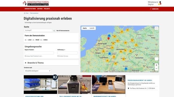 Demonstratoren-Plattform