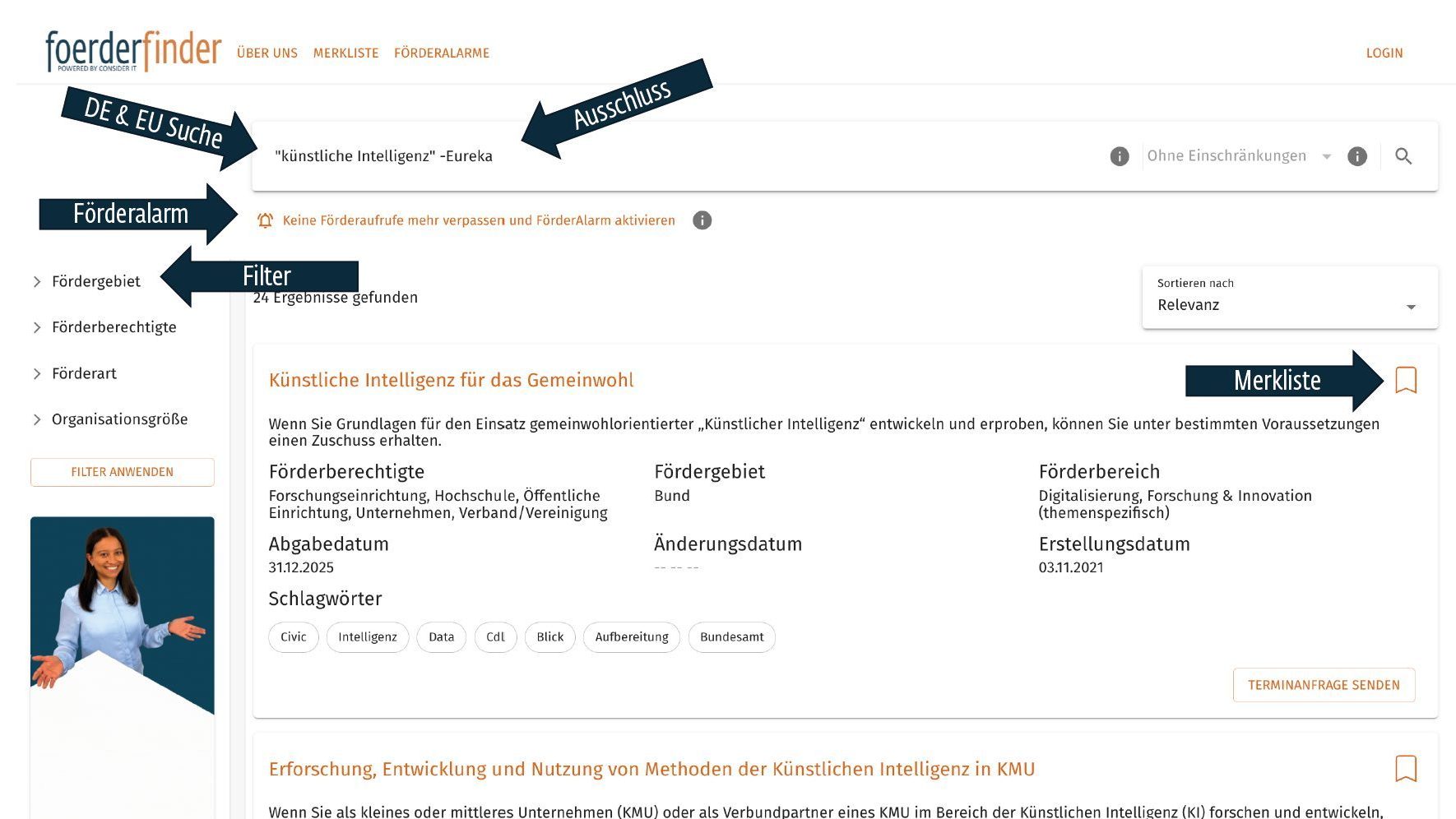 Screenshot aus der Online-Veranstaltung