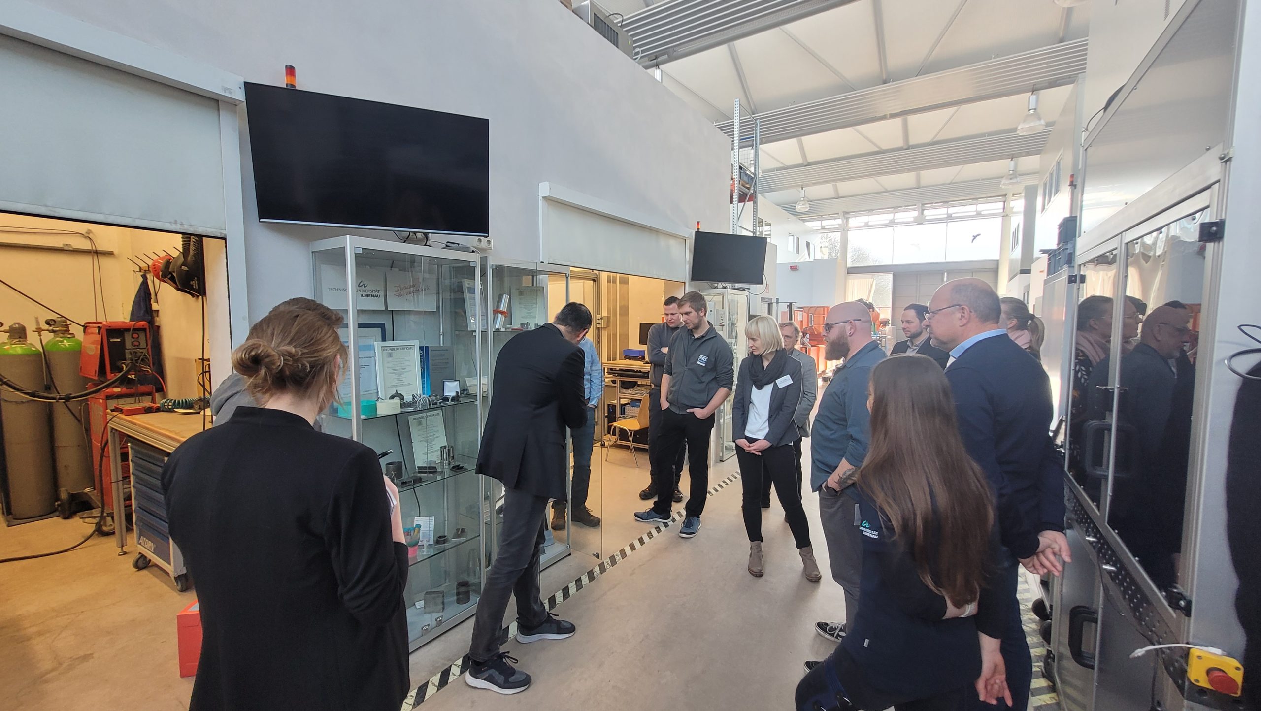 Vorführung der Demonstratoren