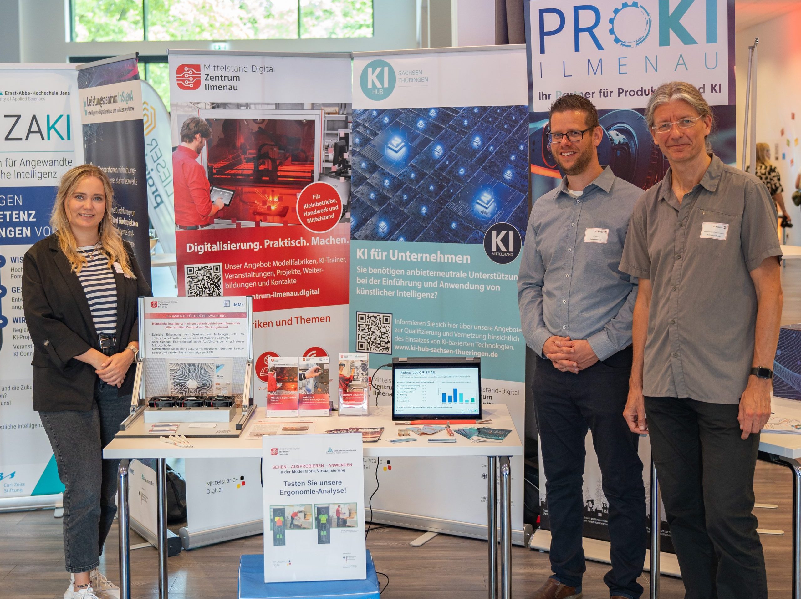 Messestand auf der erwicon 2024
