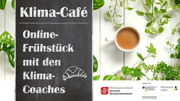 Klima-Café Klima-Café: Online-Frühstück mit den Klima-Coaches