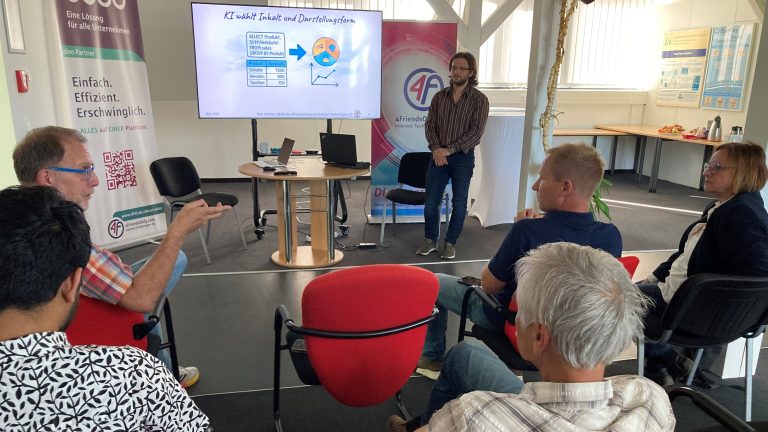 Referent vor einem Publikum