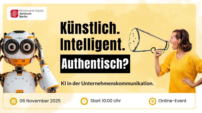 Titelbild Veranstaltung Künstlich. Intelligent. Authentisch?