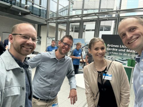Selfie mit vier Personen