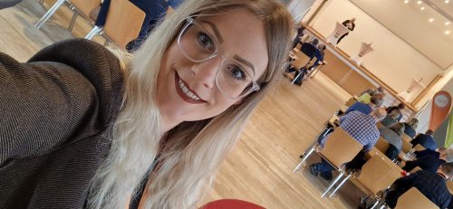 Vanessa Walter auf der Regionalkonferenz des Thüringer Bogens