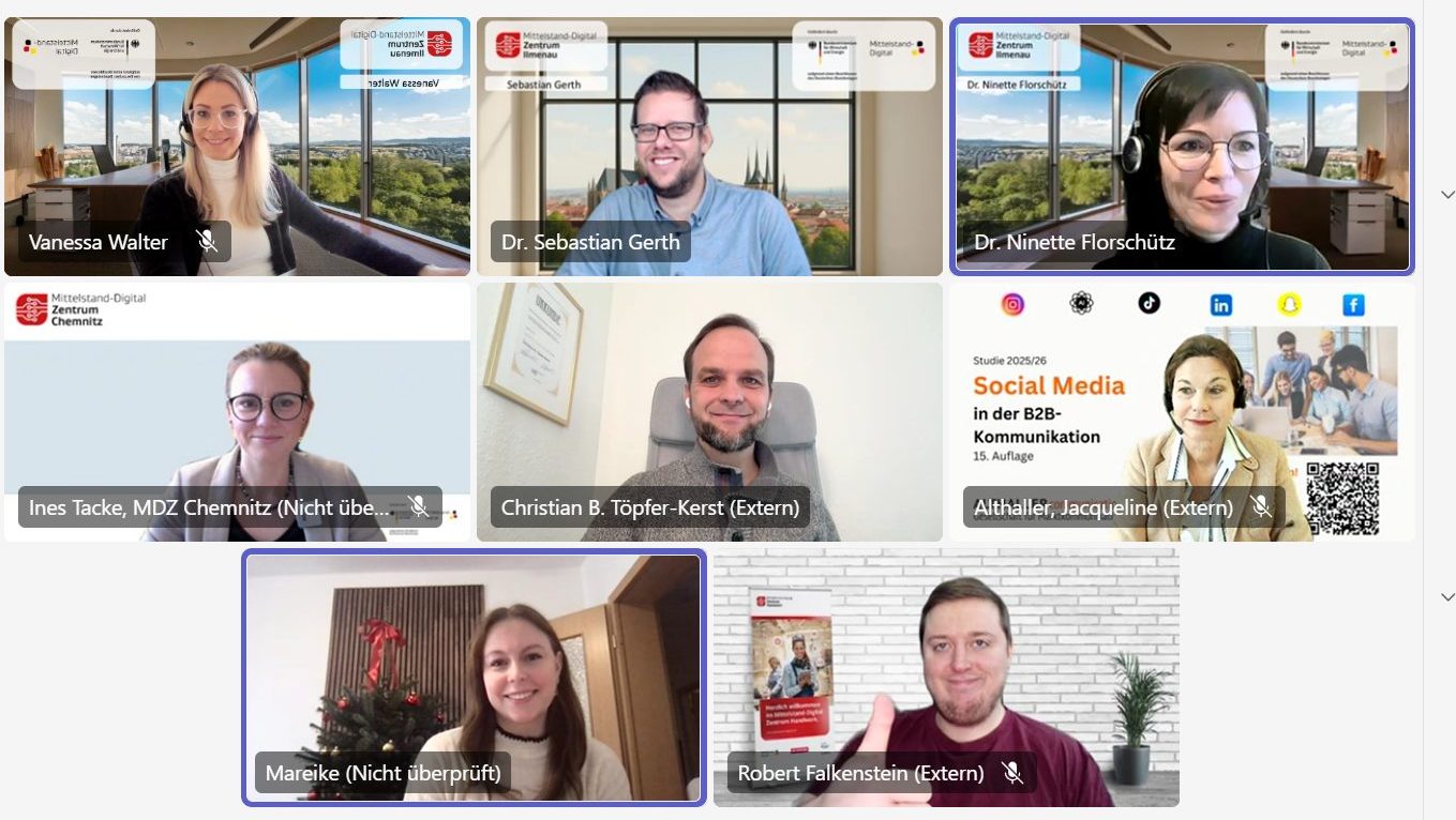 Gruppenbild der Referenten