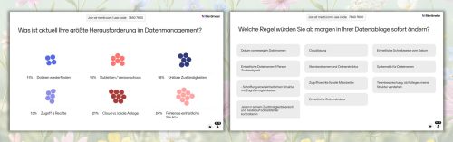 Ergebnisse der Mentimeter-Umfrage